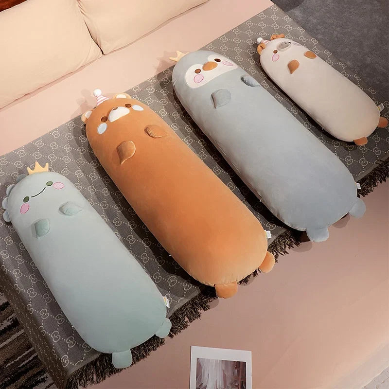 Adorable Long Kawaii Snuggly Animal Plush Toys