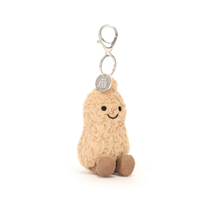 Jellycat Amuseables Peanut Bag Charm