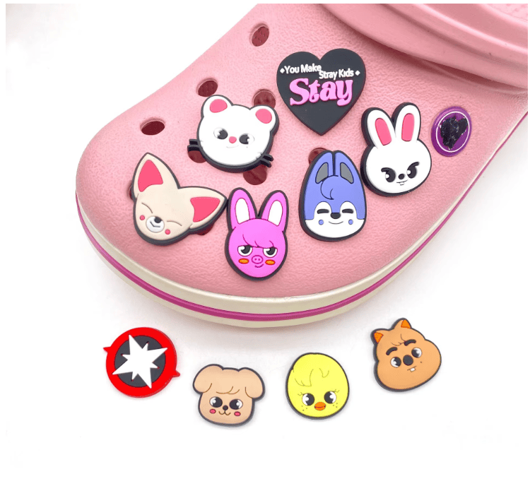 SKZOO Shoe Charm Pins - Stray Kids merch