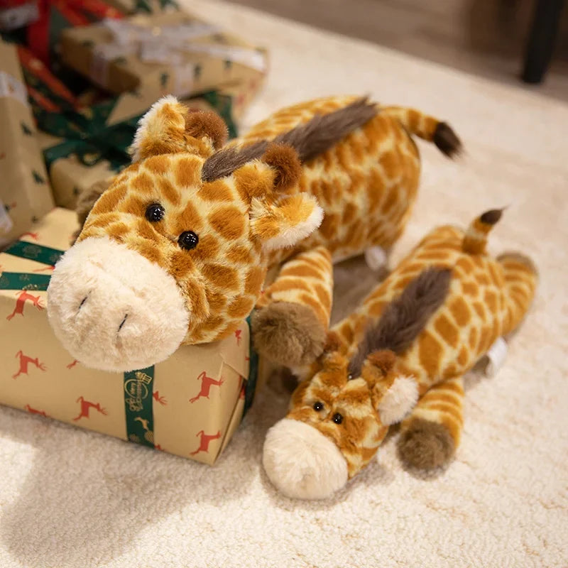 Snuggle Up with Geoffery the Adorable Giant Giraffe Plushie!