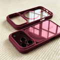 Aero Frame Max™ - Luxury Magnetic Transparent Case for iPhone 13-18