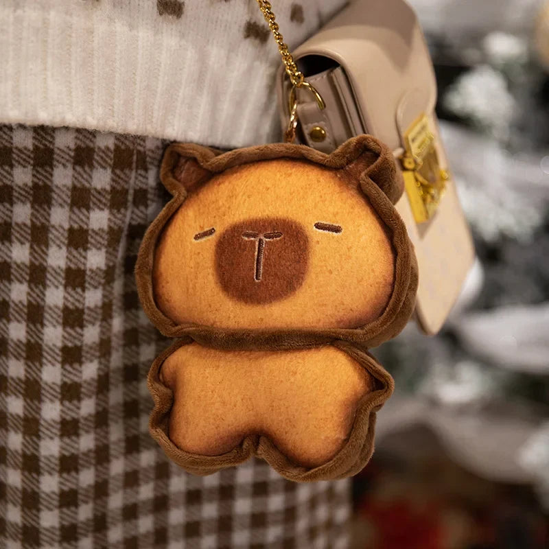 Deliciously Cute Capybara Bread Cookie Toasted Plush Toys