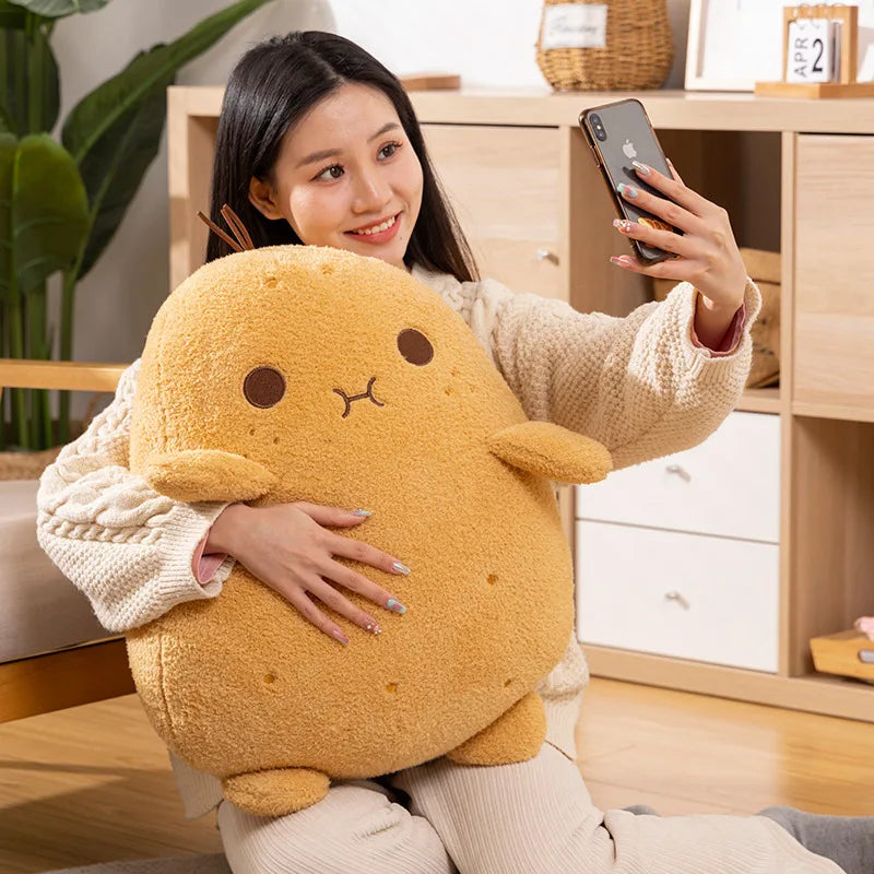 Cuddle Up with Mylo the Adorable Kawaii Potato Plush!