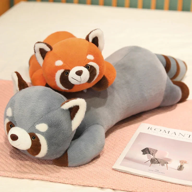 Adorable Bushy & Buster Plush Raccoons - Your Cuddly Friends with a Twist!