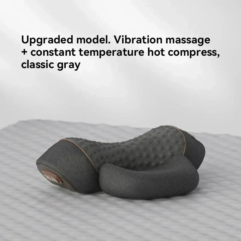 💆‍♂️ Electric Neck Massager Pillow – Heated Cervical Support with Vibration