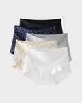 Seamless Antibacterial Cotton Boxer Panties (5 Pack)