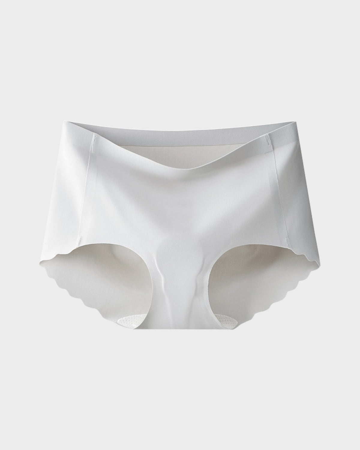 Seamless No Camel Toe Silk Antibacterial Gusset Panties (5 Pack)