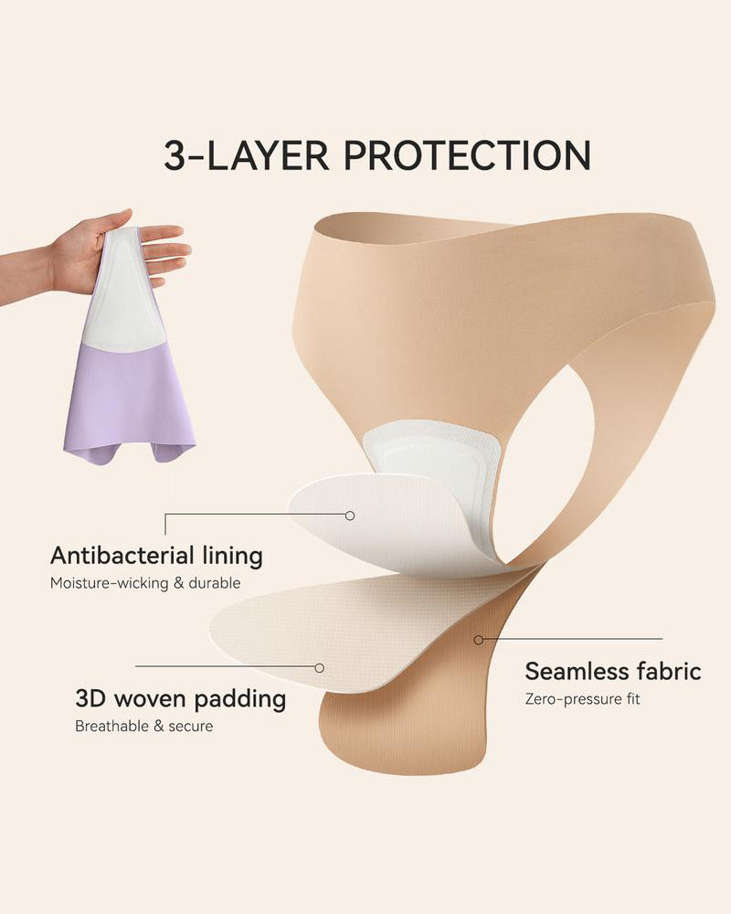 Seamless Camel Toe Cover Thongs (5 PACK)