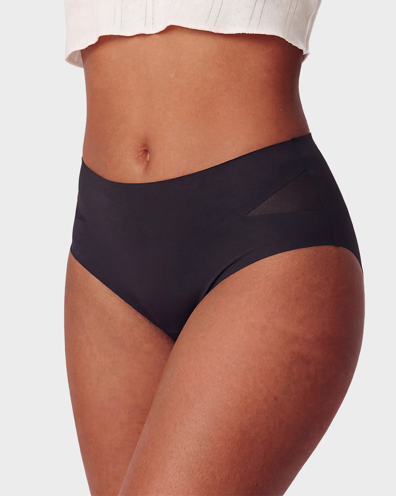Sexy Seamless Mesh Cutout Panty (5 Pack)