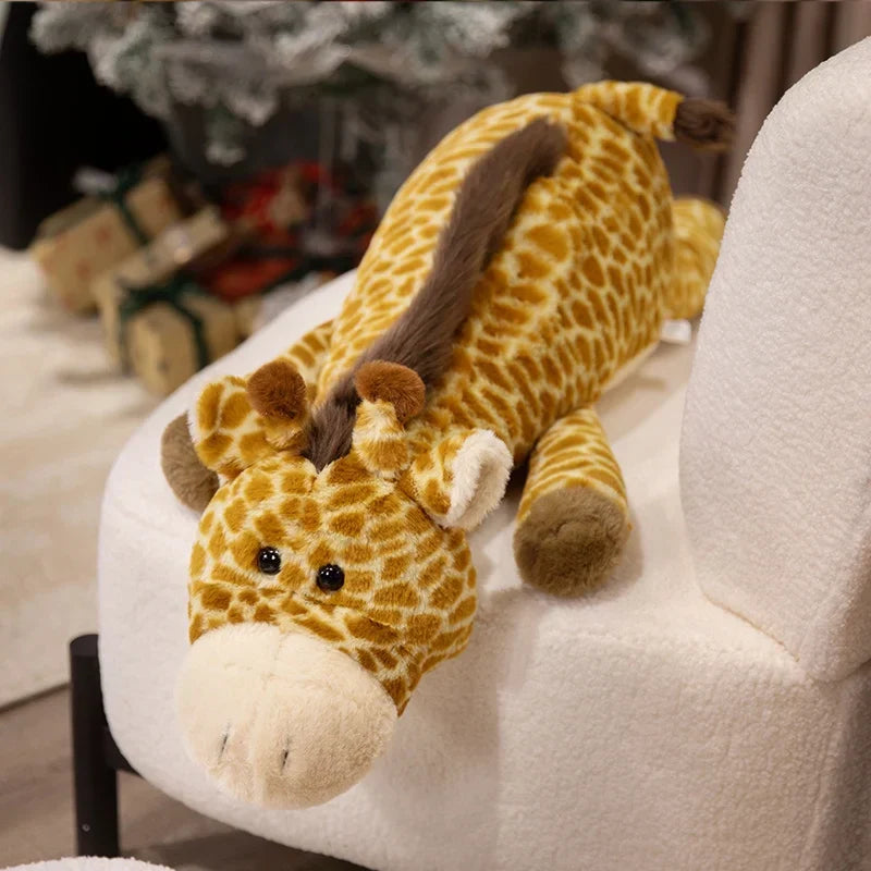 Snuggle Up with Geoffery the Adorable Giant Giraffe Plushie!