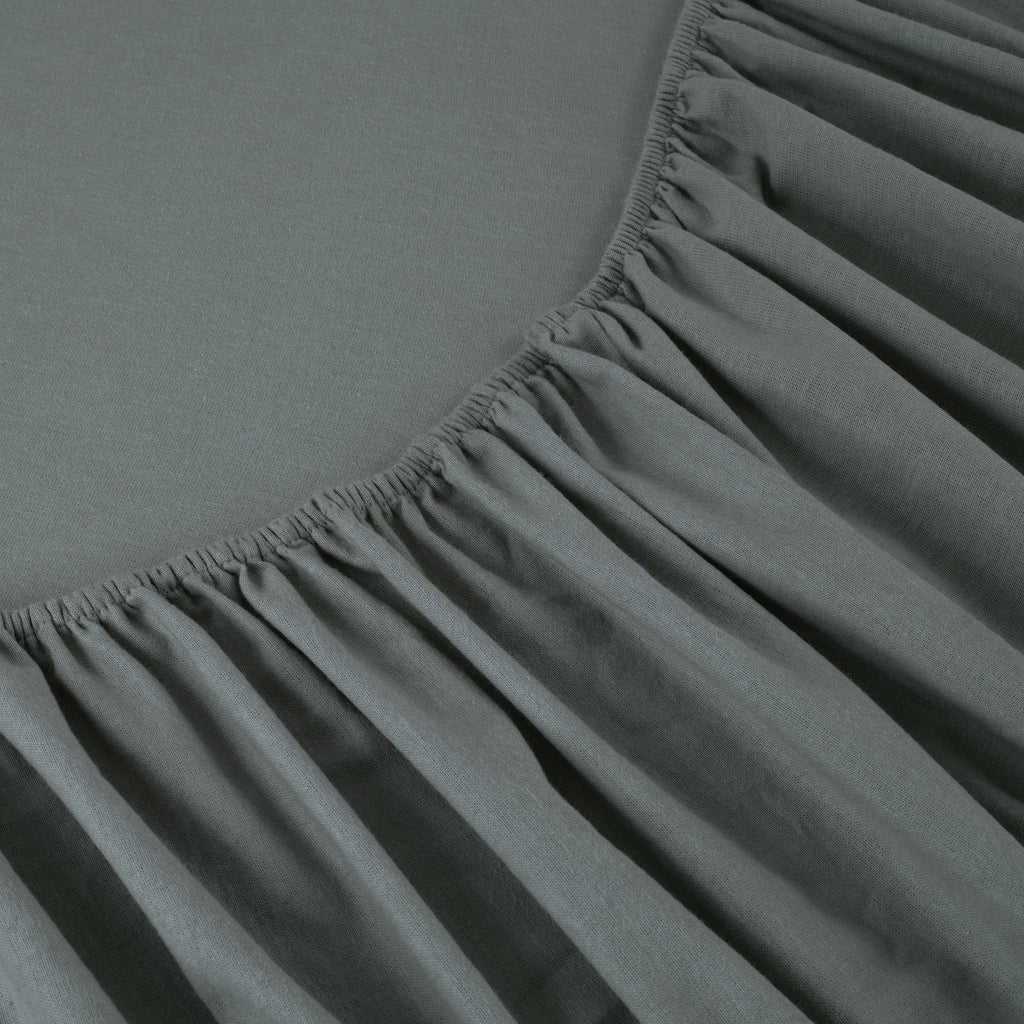 Kathy Ireland 100% Turkish Cotton Solid Flannel Sheet Set
