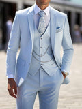 Daryl | Classic Tailored Breasted 3 Pieces Suit