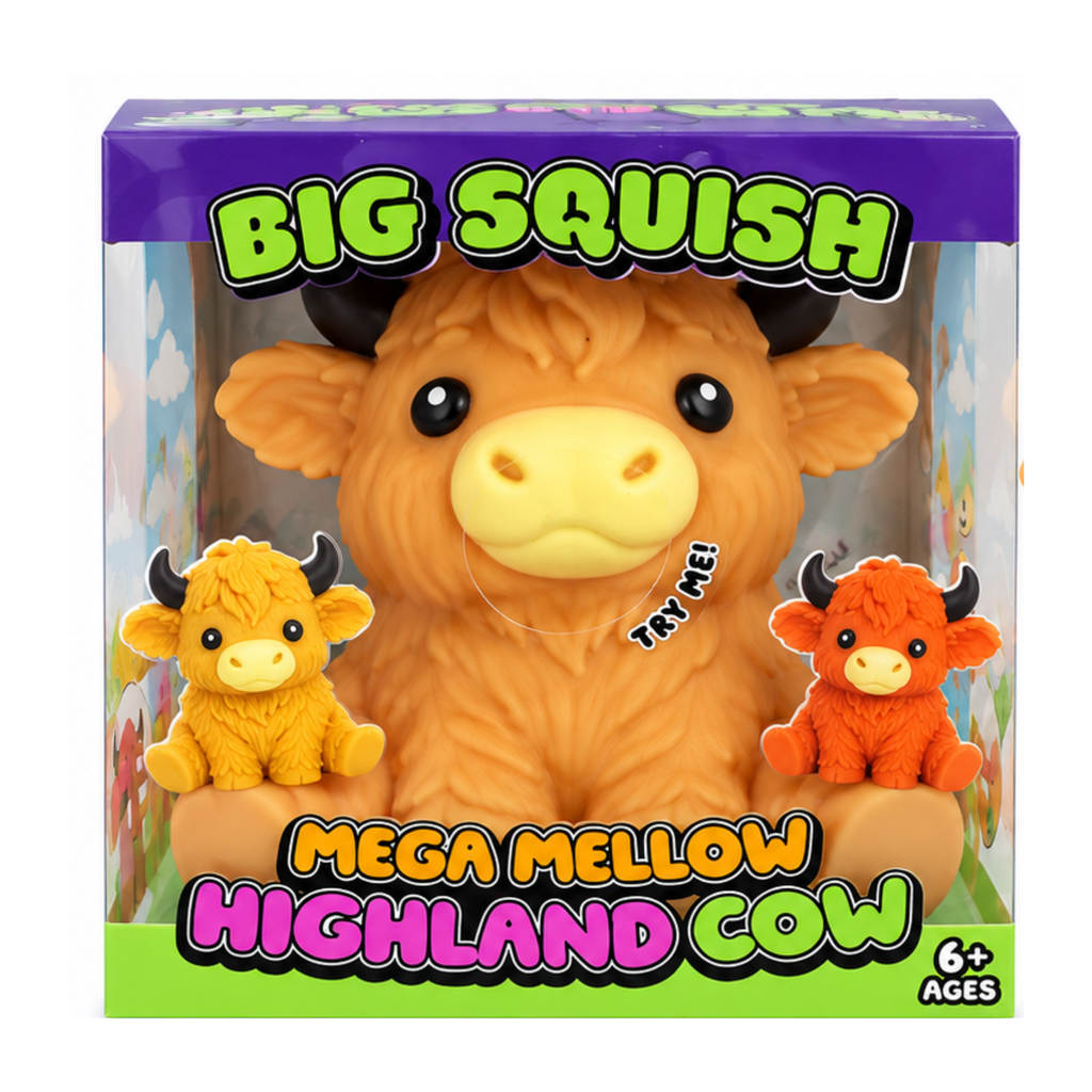 Giant Durable Squishy Highland Cow