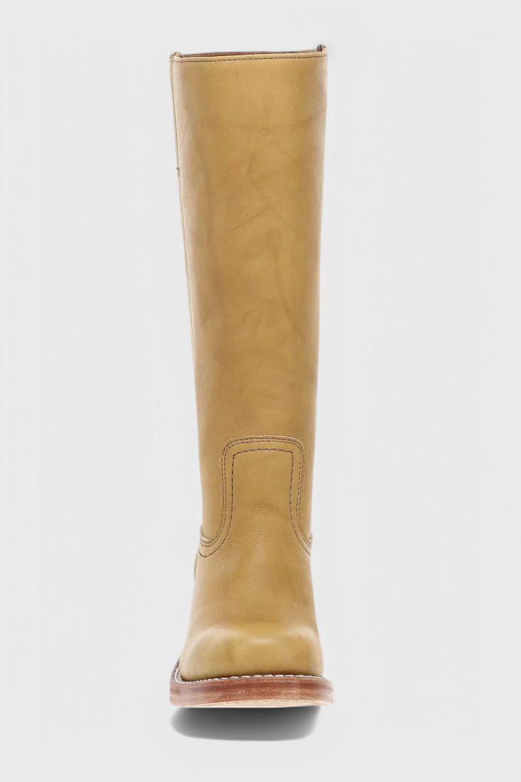 Fenella | Klassische kniehohe Stiefel mit Absatz