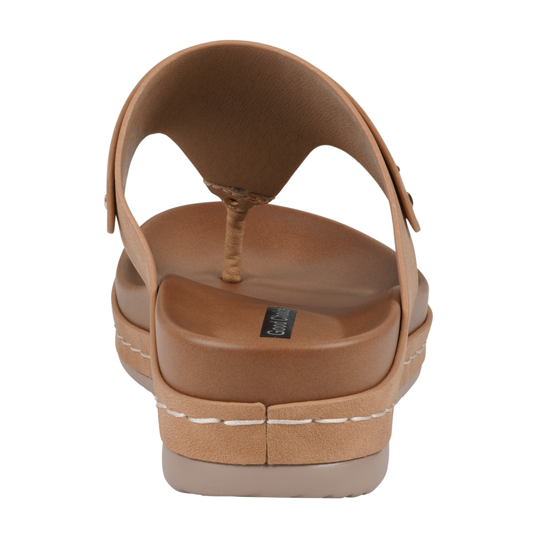 Women's Tani Tan Thong Wedge Sandals