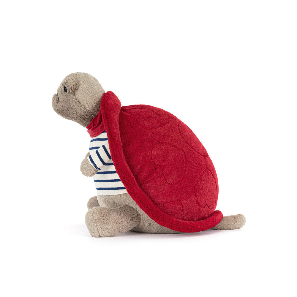 Jellycat Timmy Schildkröte Romantisches Outfit 21 cm