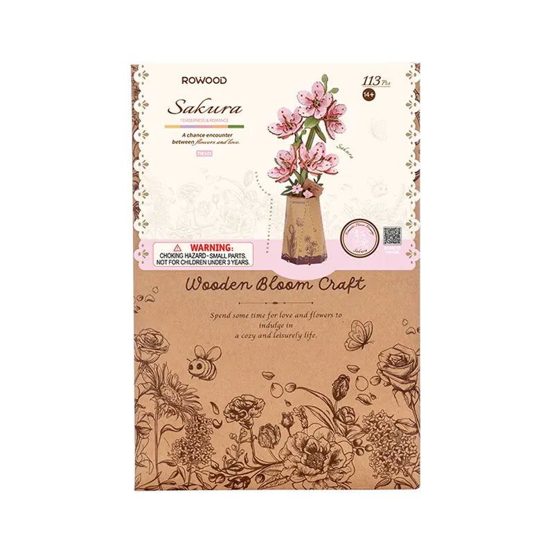 Robotime Rowood Bloom Sakura TW101