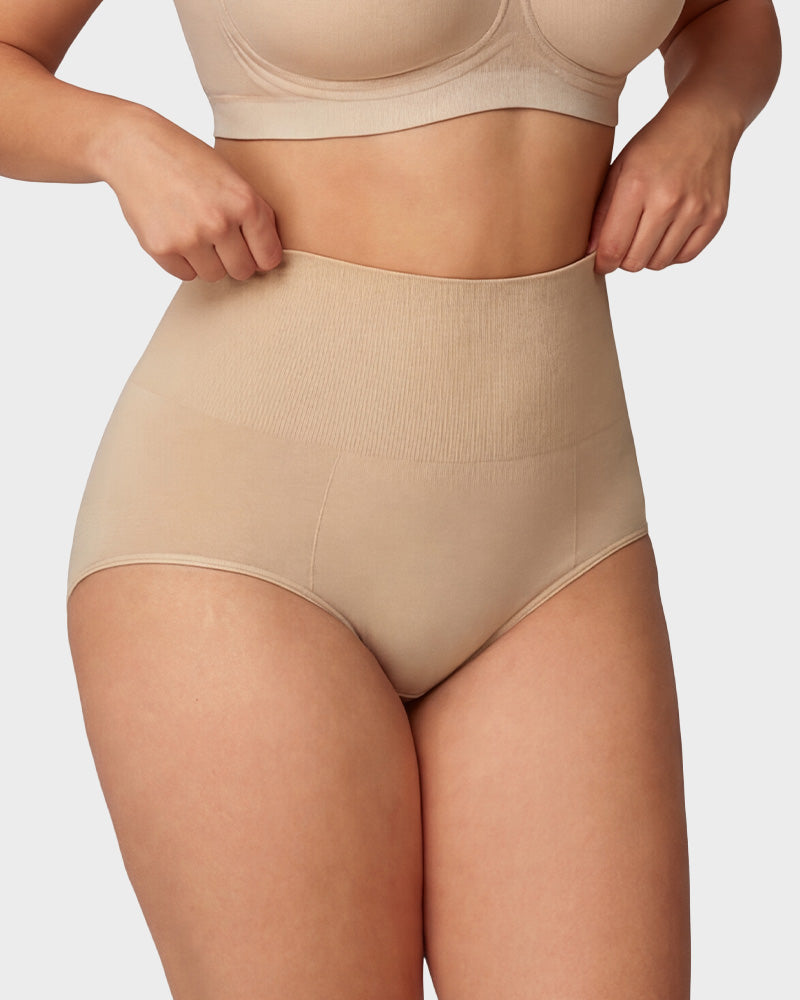 The Invisible Seamless Tummy-Control Panty（3 Pack）