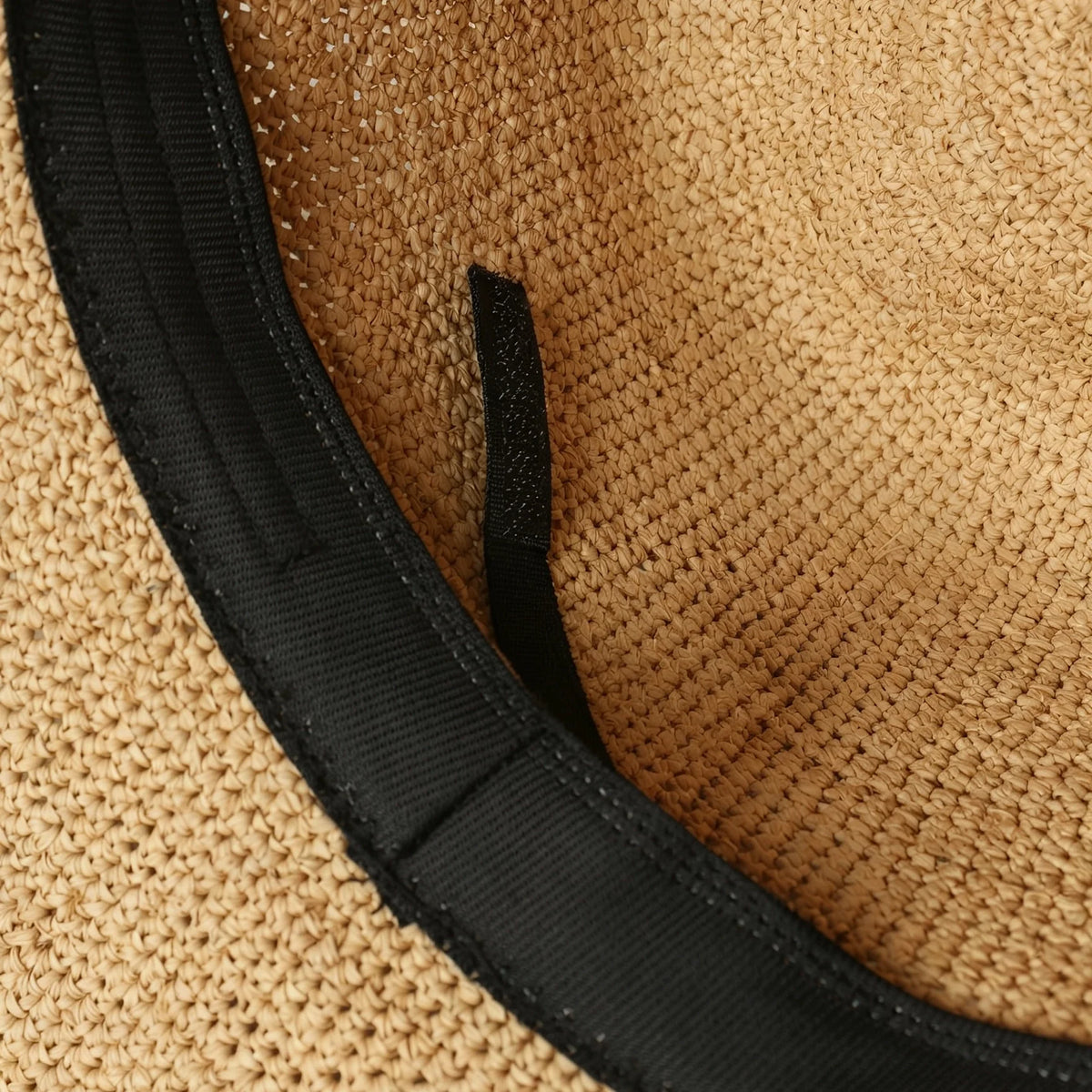 The Inca Crochet Raffia Bucket Straw Hats Natural