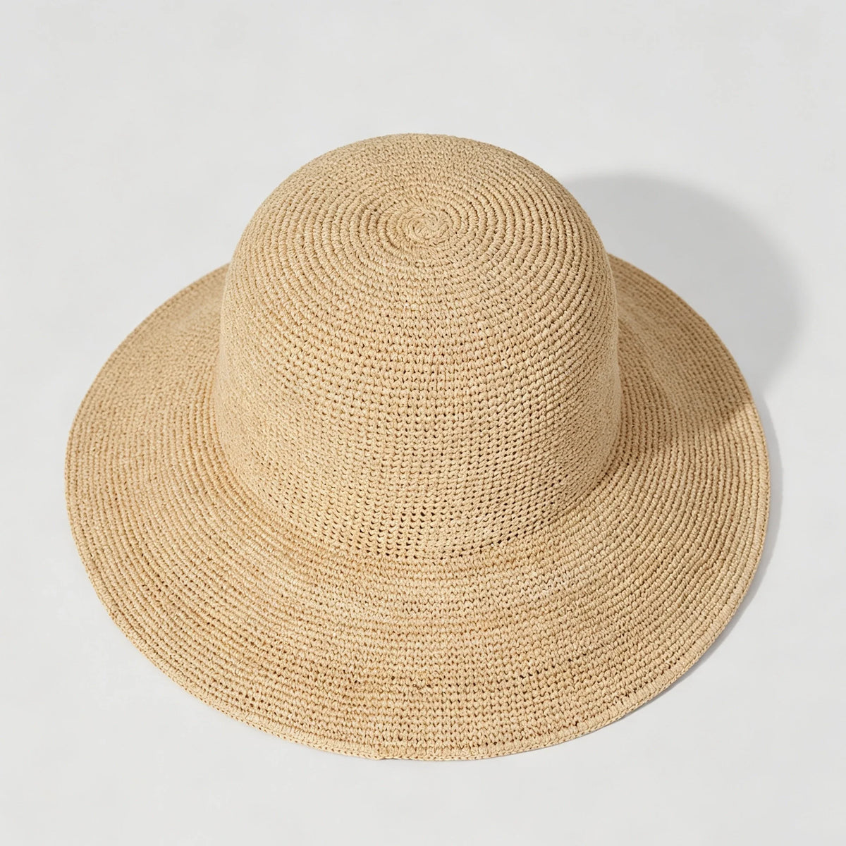 The Inca Sun Hat Hand Crochet Raffia Straw Sun Hats