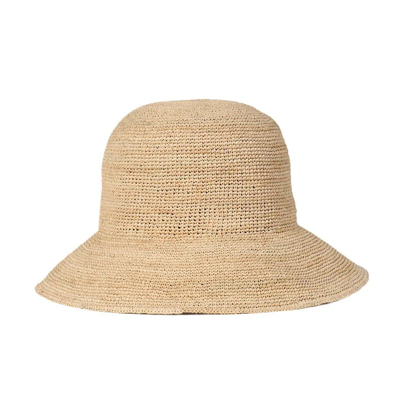 The Inca Sun Hat Hand Crochet Raffia Straw Sun Hats