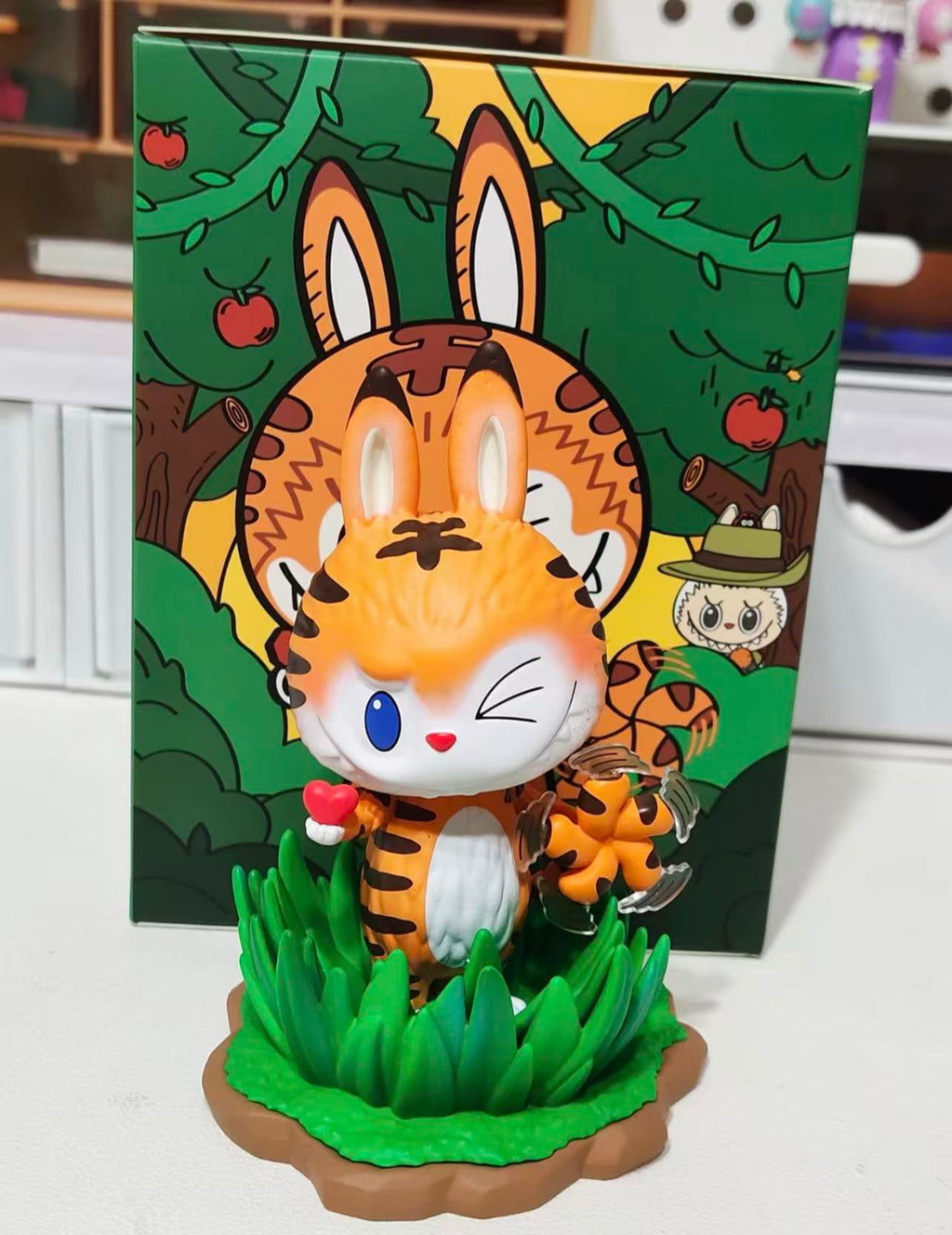 The Monsters Labubu Tiger Figurine