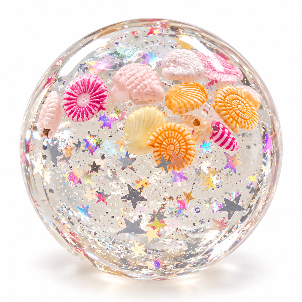Coconut Oil Shell Squishy 2 Pack