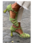 Ella | Stylish Vintage Strap Heels