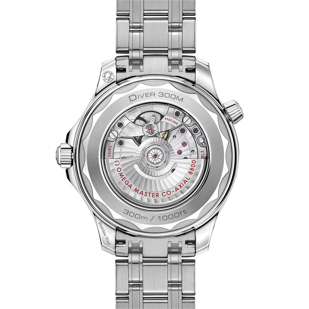 OMEGA Seamaster Diver 300M 42 mm – Weißes Zifferblatt mit Metallarmband