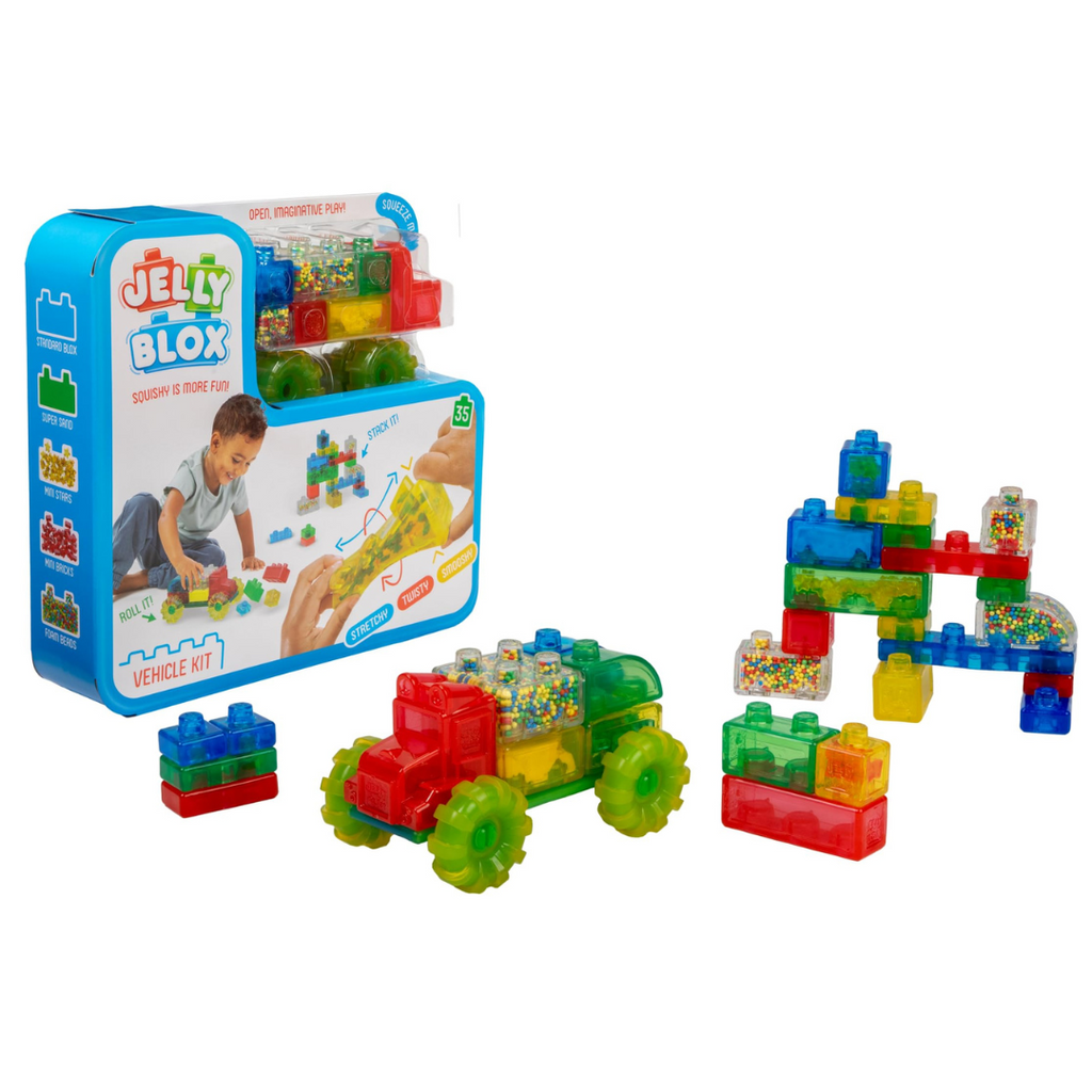 Jelly Squishy Blox Vroom Vehicle Kit