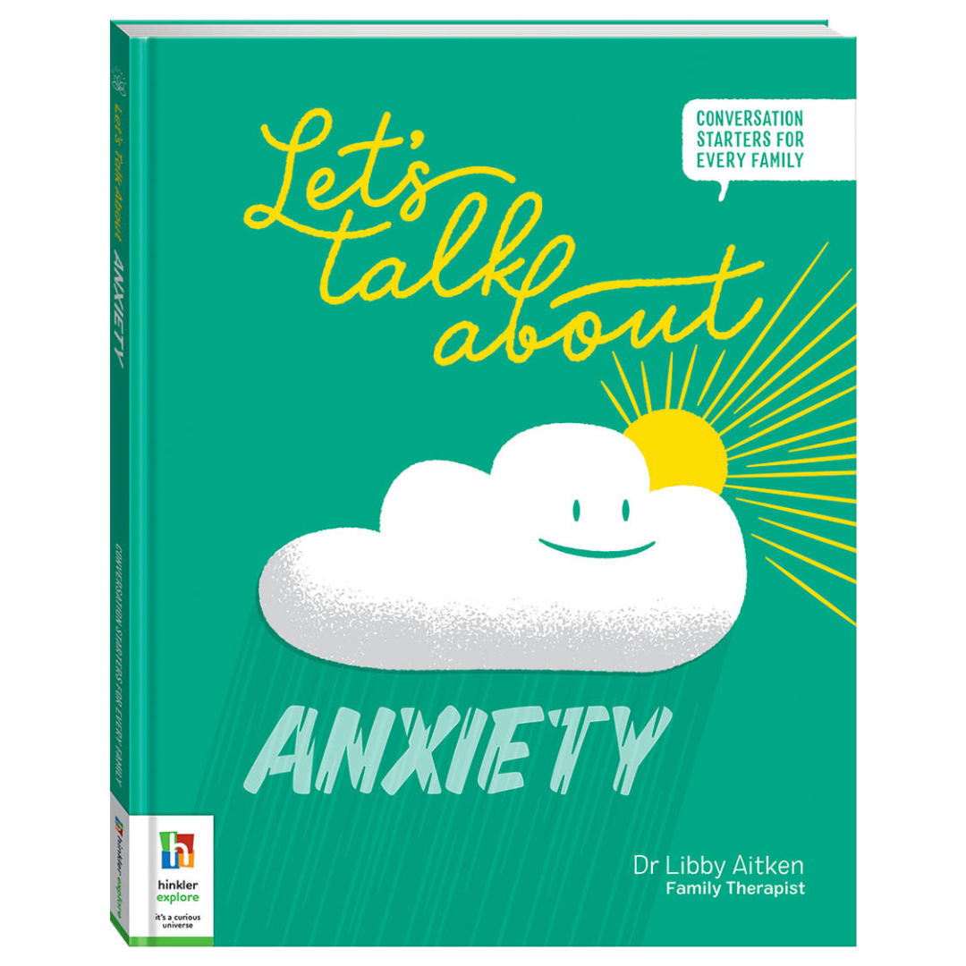 Let's Talk Anxiety Hard Cover Colour Book