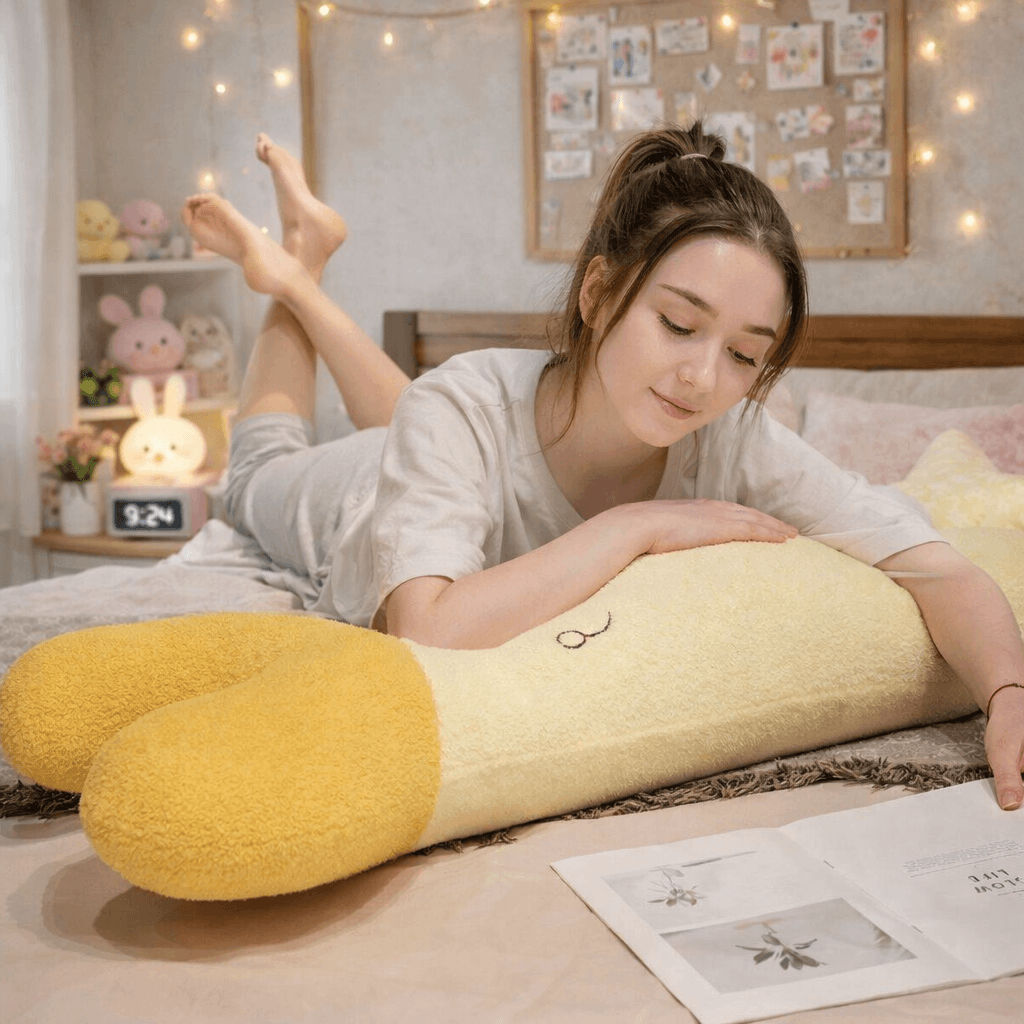 Long Snuggly Giant Vegetable Plushies