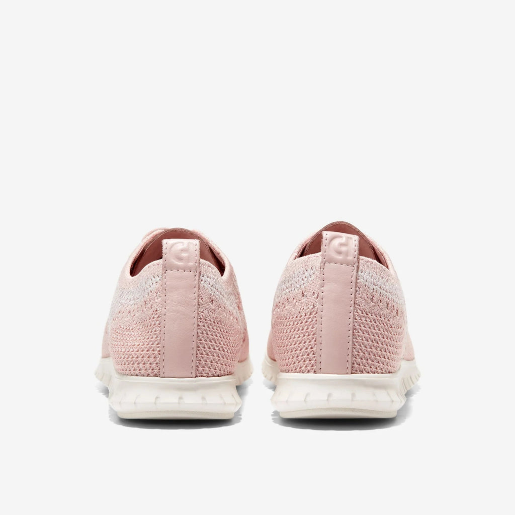 Cole Haan Women's Zerøgrand Stitchlite Oxford in Rose Smoke-silver Peony