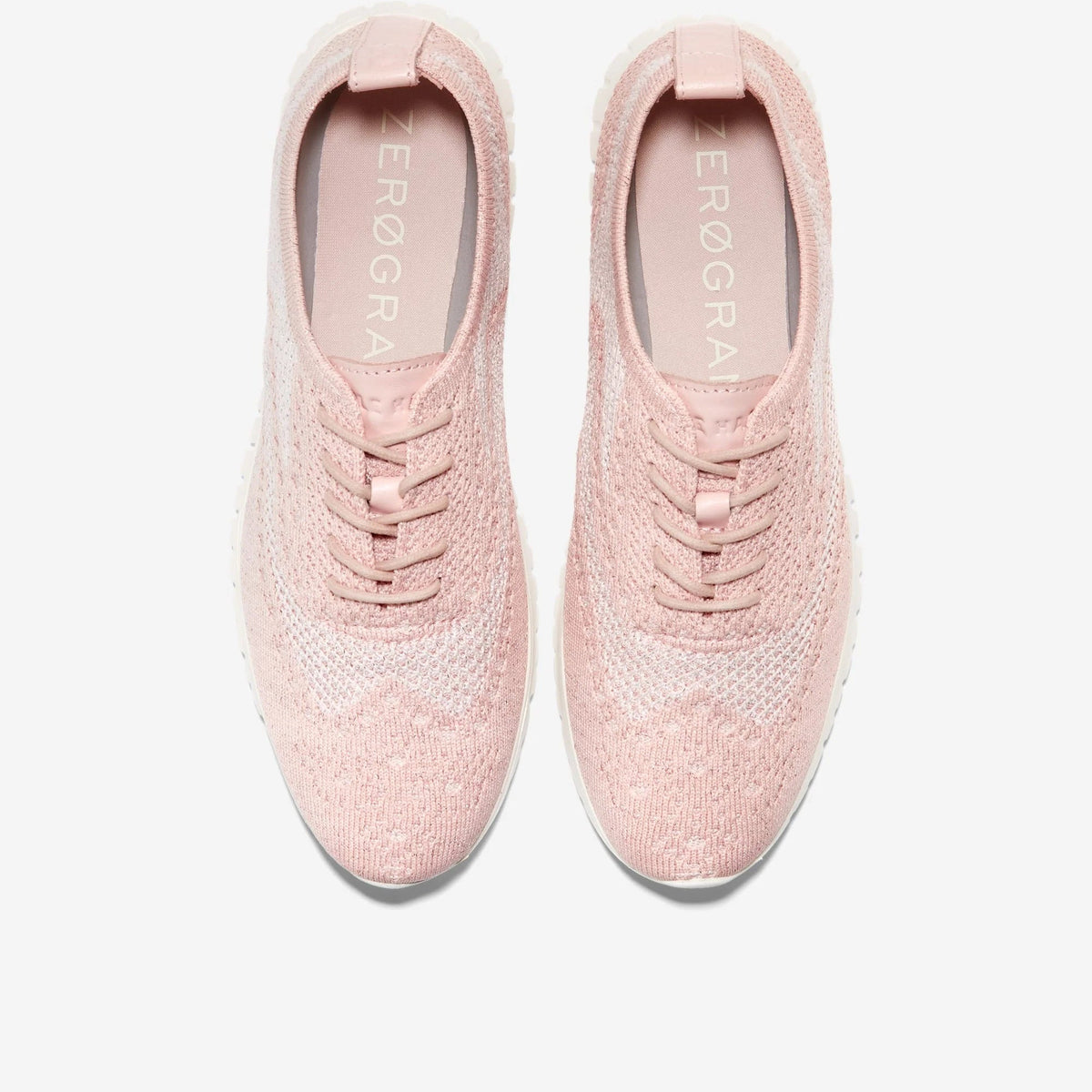 Cole Haan Women's Zerøgrand Stitchlite Oxford in Rose Smoke-silver Peony