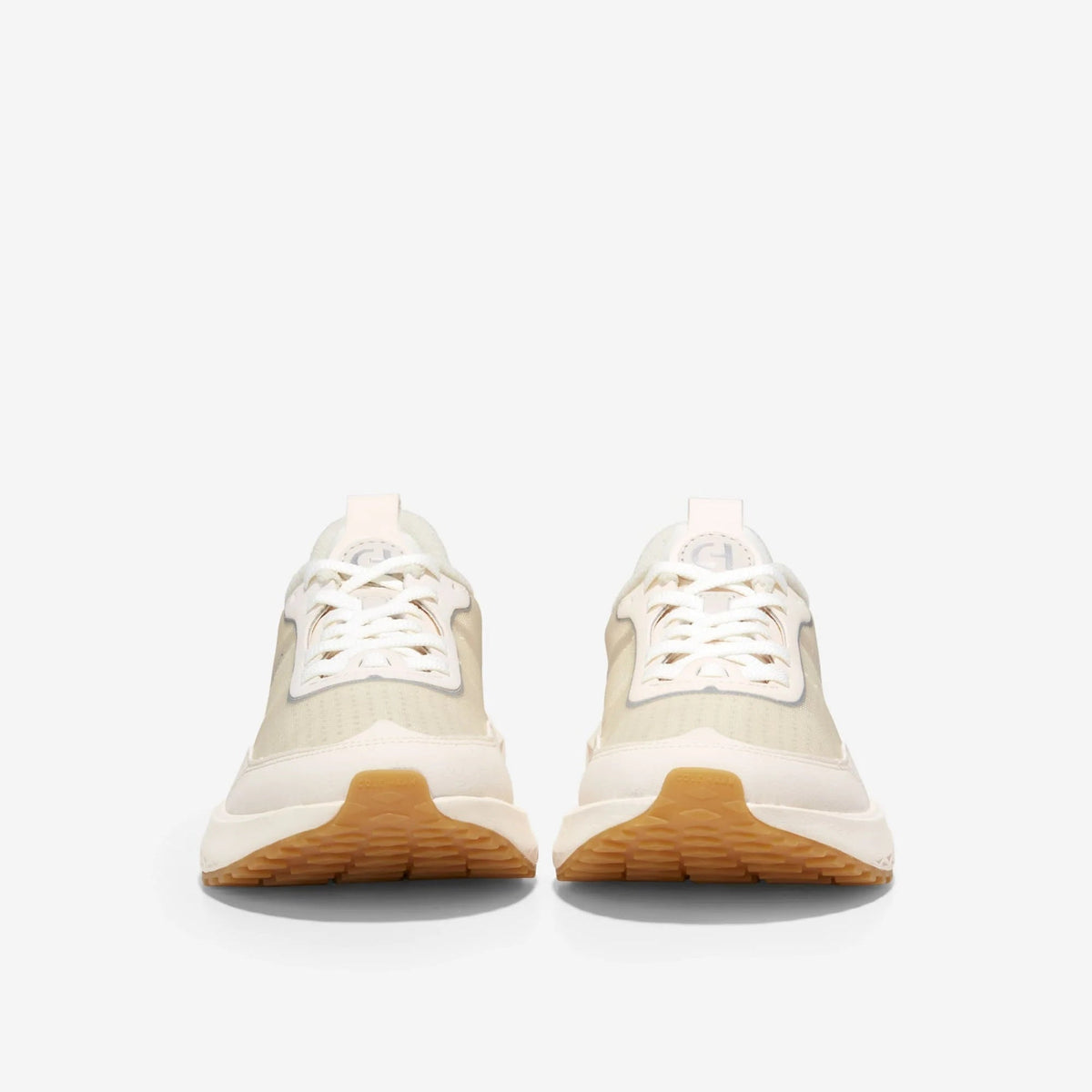 Cole Haan Women's Zerøgrand Outpace 3 in Ivory/Egret/Ivory- Wide Width