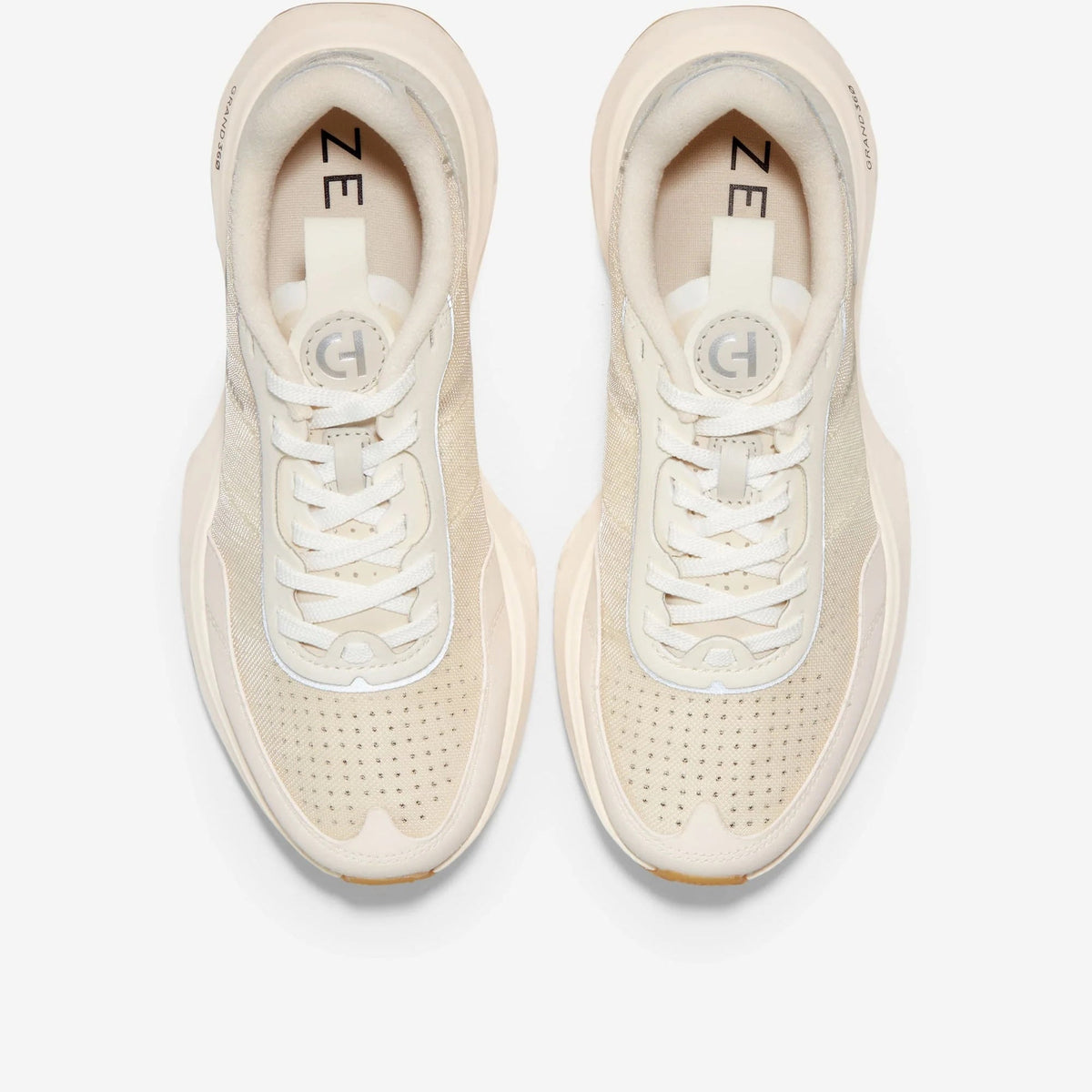 Cole Haan Womens Zerøgrand Outpace 3 - Ivory/Egret/Ivory