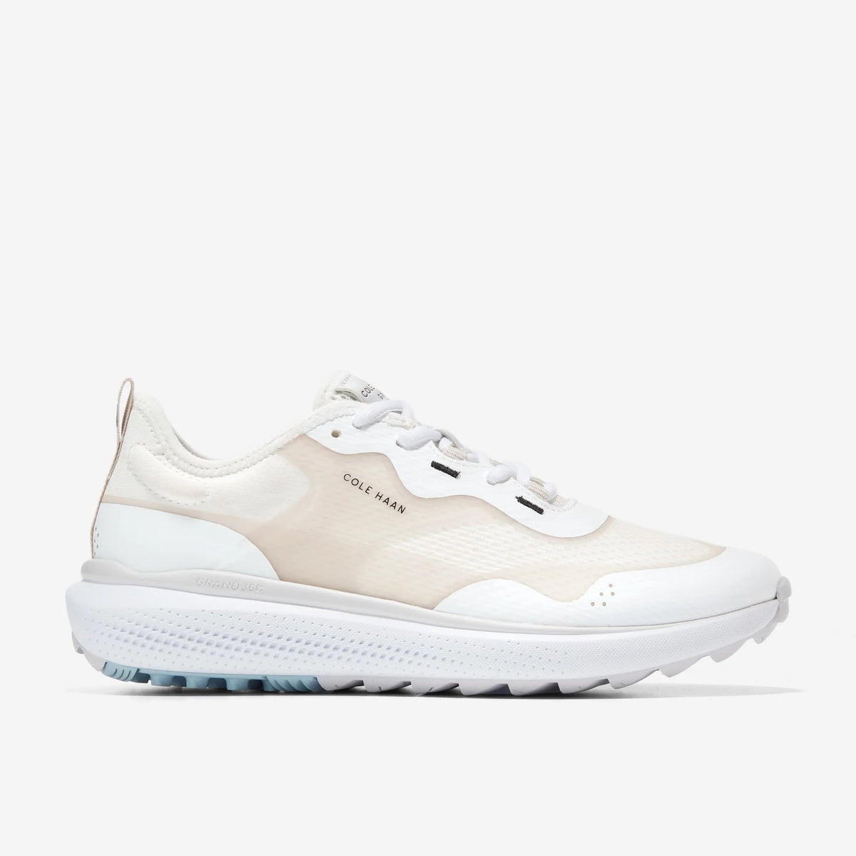 Cole Haan ZeroGrand Fairway Women's Spikeless Golf Shoes - Ivory