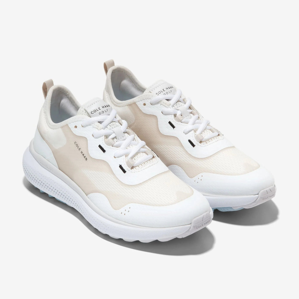 Cole Haan ZeroGrand Fairway Women's Spikeless Golf Shoes - Ivory