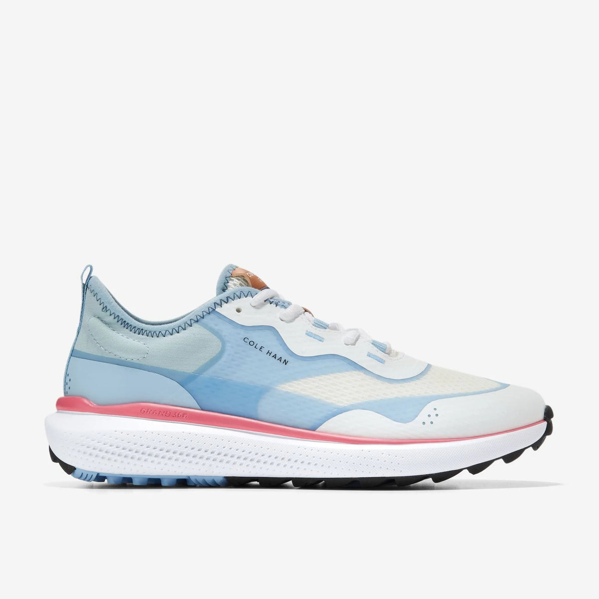 Cole Haan ZeroGrand Fairway Women's Spikeless Golf Shoes - Light Blue