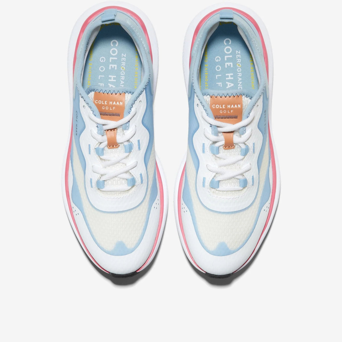 Cole Haan ZeroGrand Fairway Women's Spikeless Golf Shoes - Light Blue