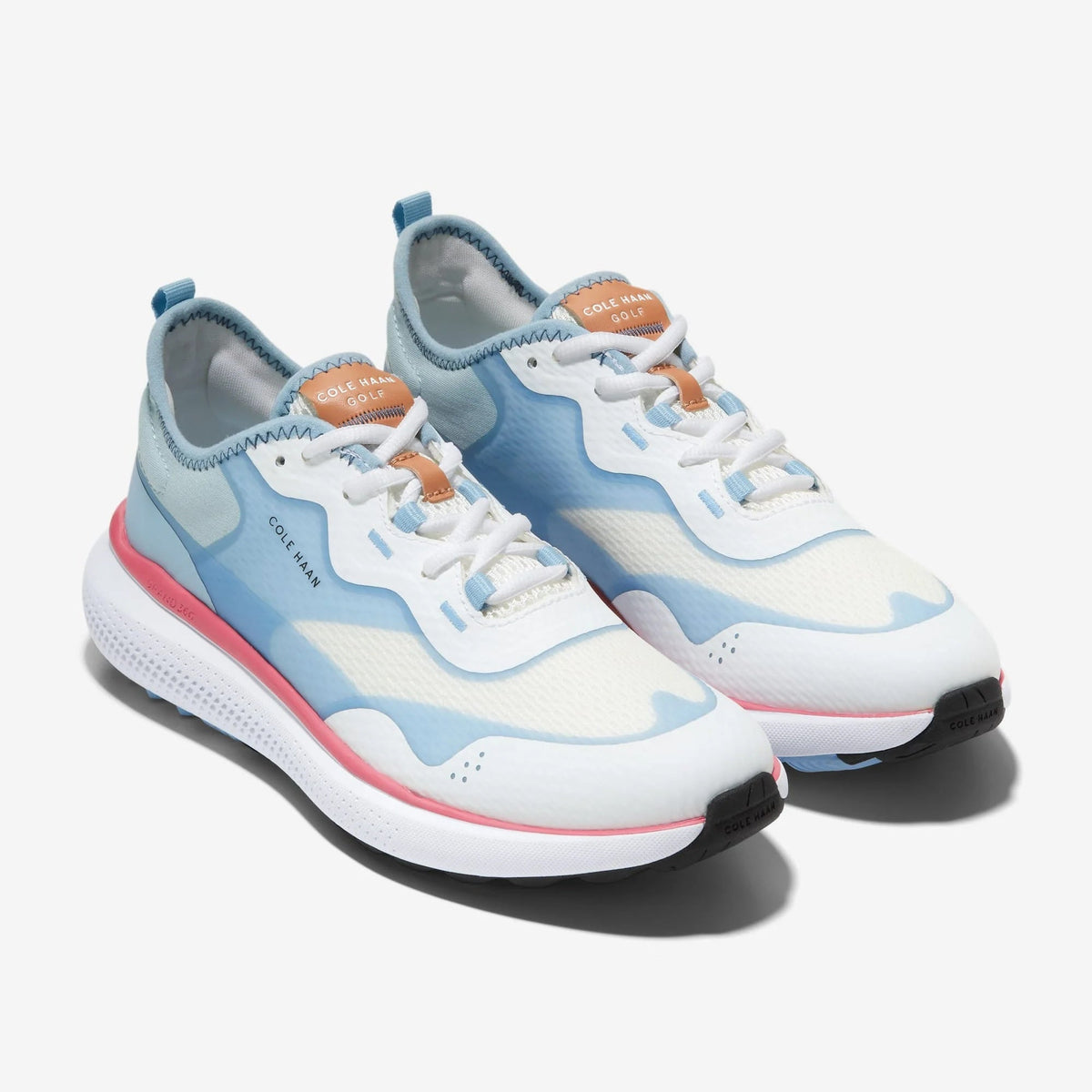Cole Haan ZeroGrand Fairway Women's Spikeless Golf Shoes - Light Blue