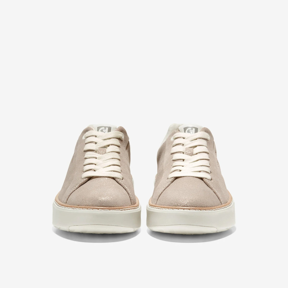 Cole Haan Women's Grandpro Topspin Sneaker in Dove Mettalic - Wide Width