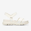 Cole Haan Womens ZerØgrand Crisscross Sandal - Egret