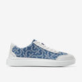 Cole Haan Women's GrandPro Rally Canvas T-Toe Sneaker in Monogram Denim Jacquard/Optic White - Wide Width