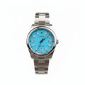 Rolex Oyster Perpetual – Turquoise Blue Dial Stainless Steel Oyster Bracelet