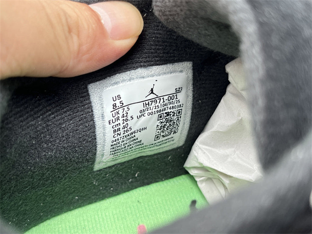 Travis Scott x Nike Air Trainer 1 SP – Black Grey Neon Green Cactus Jack