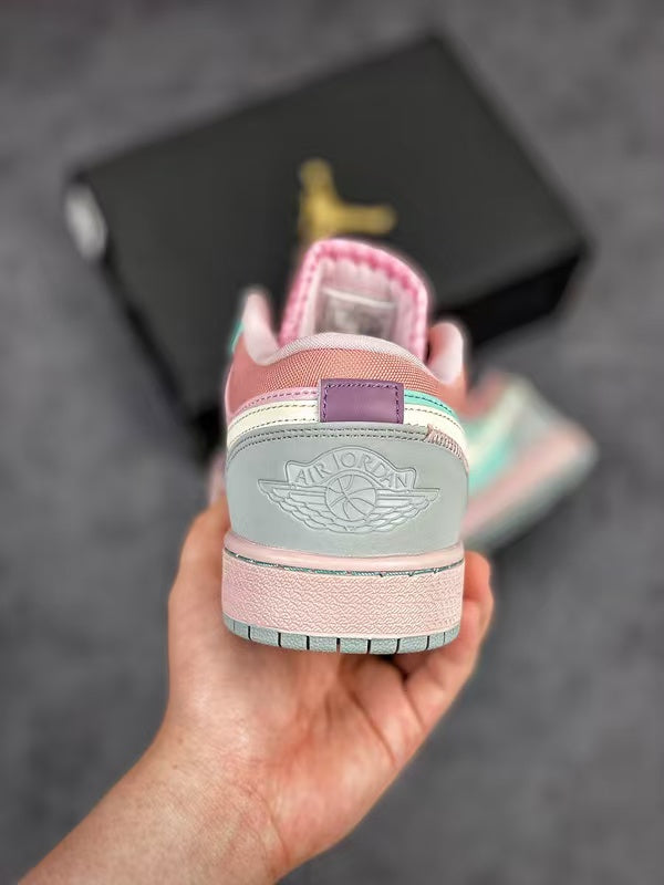 Air Jordan 1 Low SE – Pastel Easter Multi-Panel Pink Lavender Mint