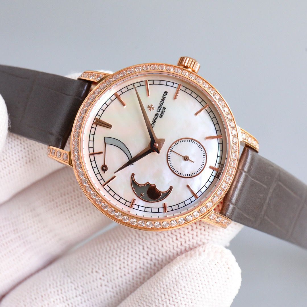 Vacheron Gray Moon Phase