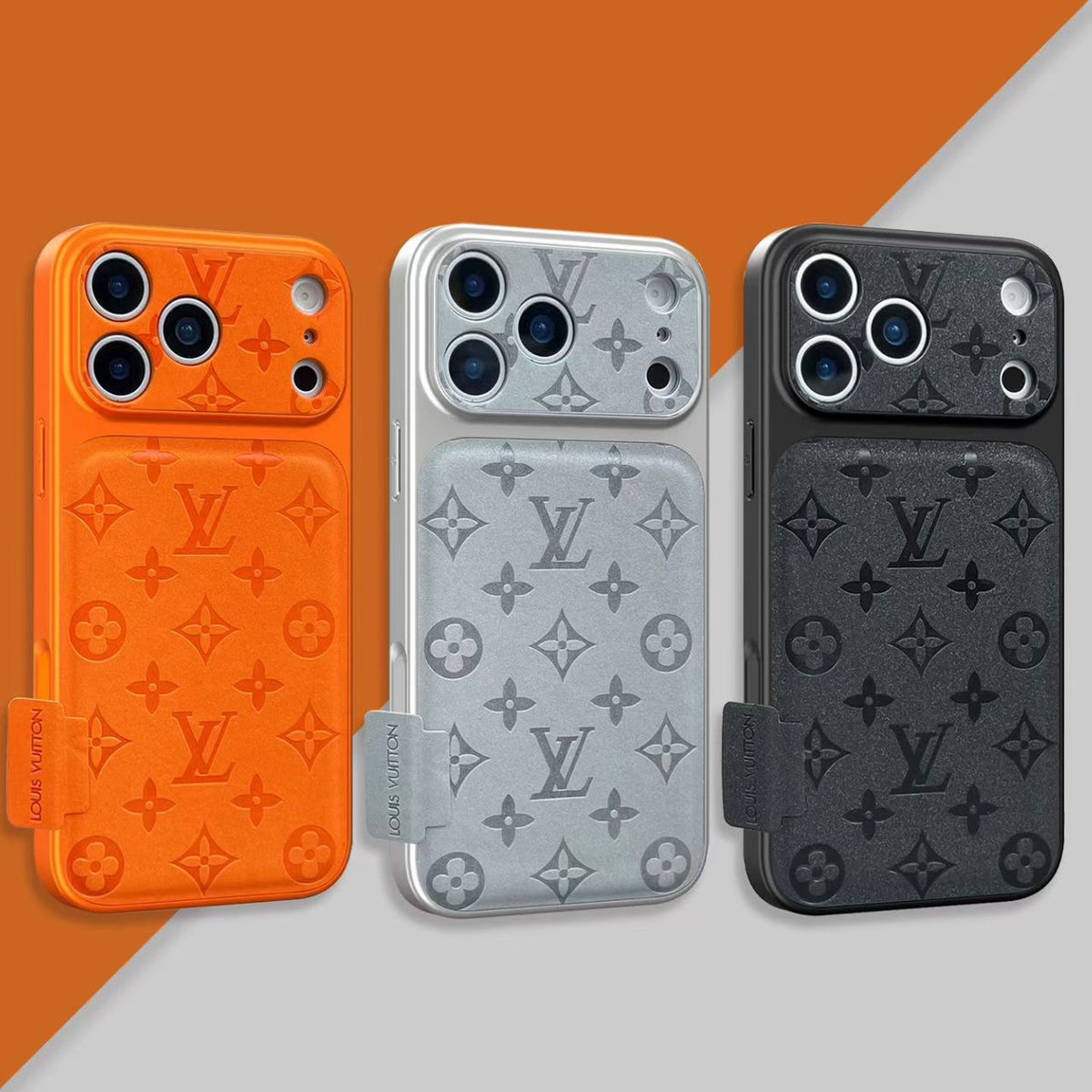 Luxuriöse Louis Vuitton Klassische Monogramm-Handyhülle für iPhone 14-18 Pro & Pro Max