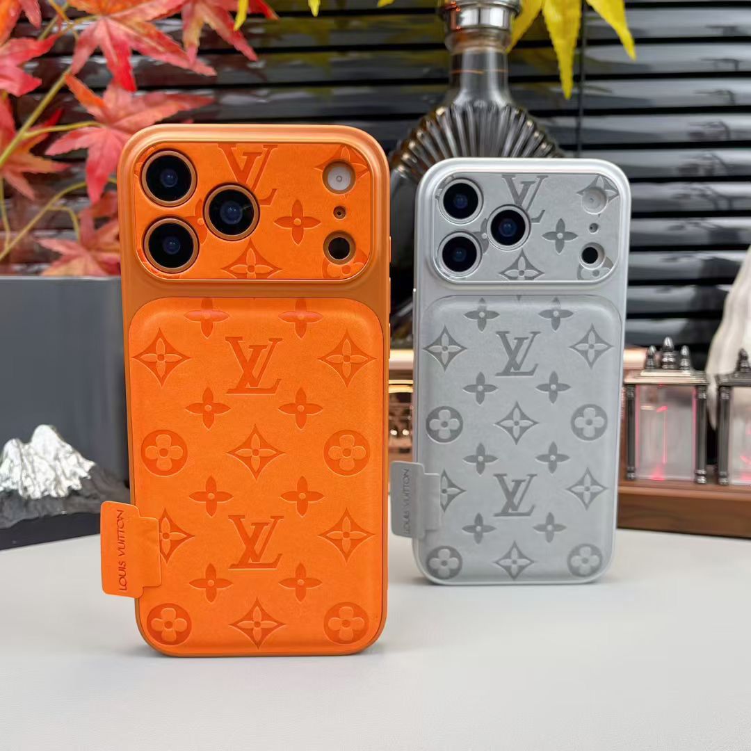Luxuriöse Louis Vuitton Klassische Monogramm-Handyhülle für iPhone 14-18 Pro & Pro Max